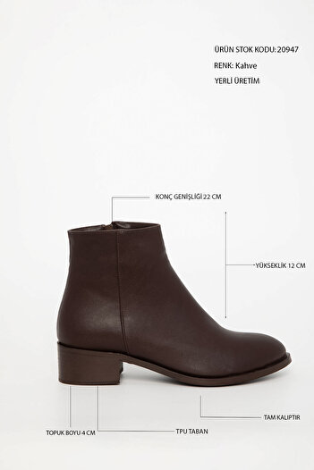 SOHO Kahve Kadın Bot & Bootie 20947