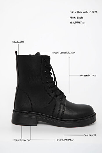 SOHO Black Women's Boots & Booties 20975
