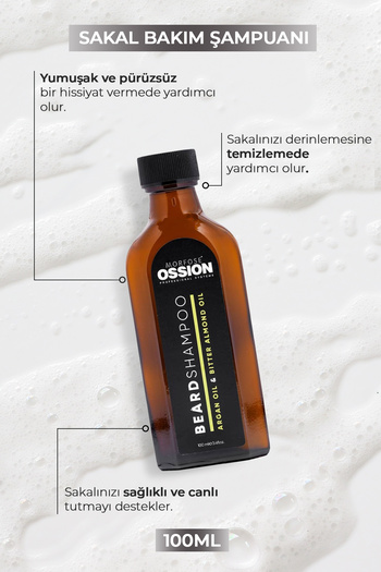 Morfose Ossion Premium Beard Care Shampoo - Barber Line 100 ml