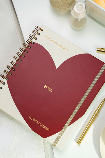 Matt Notebook 2026 Weekly Square Planner - 12 Month Heart
