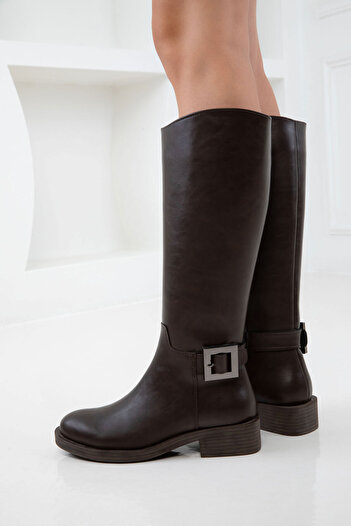SOHO Brown Women's Boots 21019
