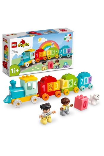 LEGO ® Duplo® Trenulețul Primelor Numere - Învață să Numeri 10954 - Set de Construcție pentru Copii Mici (23 PIESE)