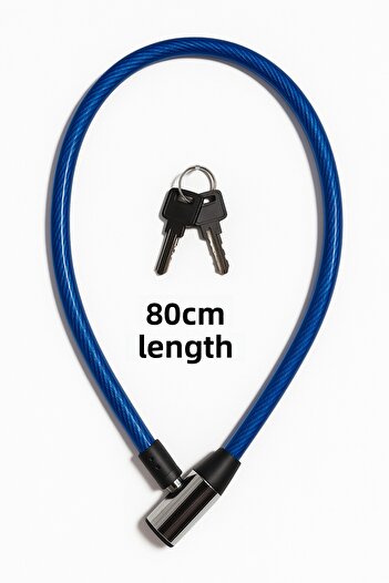 ibico Bicycle Lock & Baby Stroller Lock & Scooter Lock 80 cm Length Steel Cable