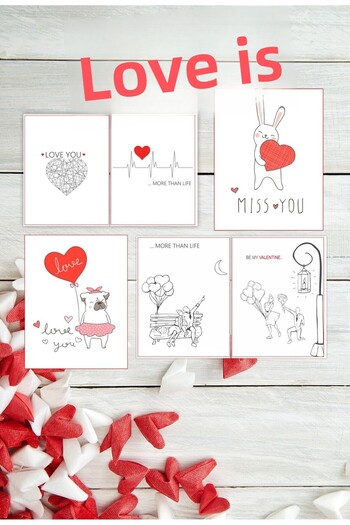 Yıldızistan 12 Romantic Valentine's Day and Lovely Message Cards
