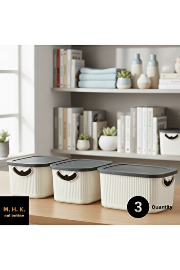 MHK Collection Set of 3 Storage Containers
