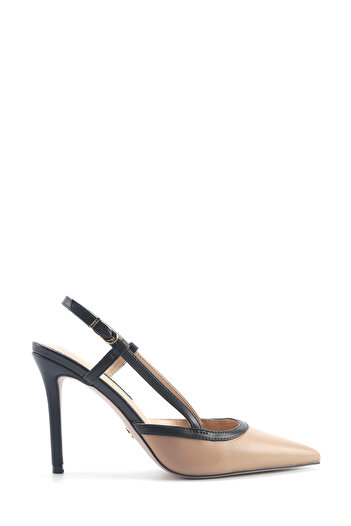 Nine West TUNYA 5FX Krem Kadın Topuklu Ayakkabı
