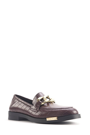 Nine West Giordana 4Pr Brown Women's Loafer