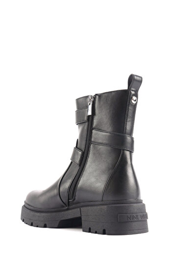 Nine West FERANA 4PR Siyah Kadın Biker Bot