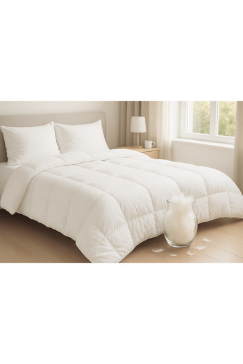 Boema Home Deco Goose down and feather duvet, 140 x 200 cm, White