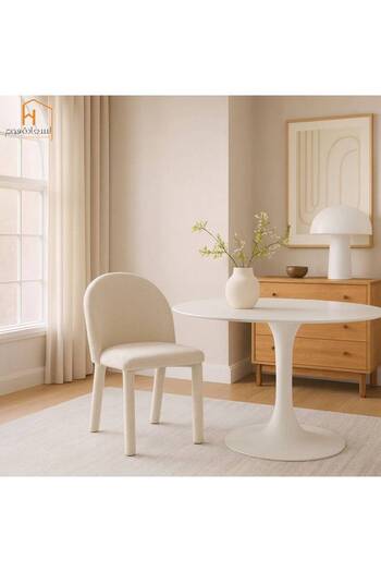 Al Saada Home Single Chair - 83*50*57 - Beige