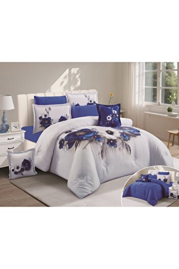 HOURS Man Horse Quilt Set 4 Pieces Woody Sheila-03