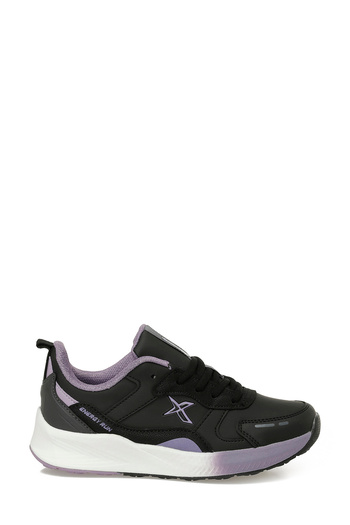Kinetix Flight J Pu F 5Pr Black Girl's Sports Shoes