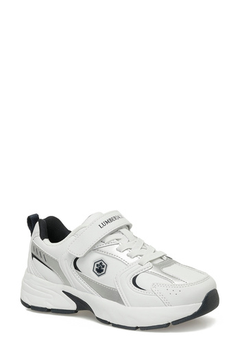 lumberjack Pol Pu Jr 5Pr White Boy's Sports Shoes
