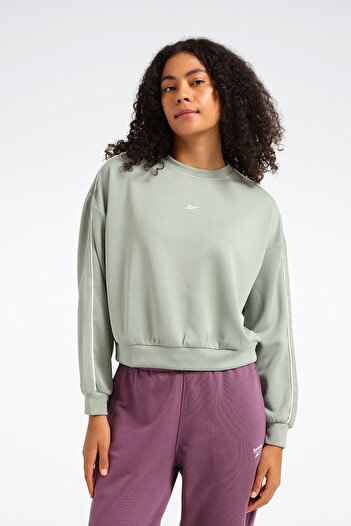 Reebok Γυναικείο φούτερ CARMEN C NECK Πράσινο