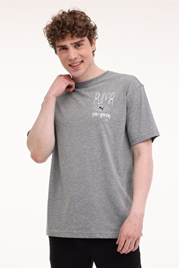 Puma M Graphics Train Relaxed Tee Sports T-Shirt