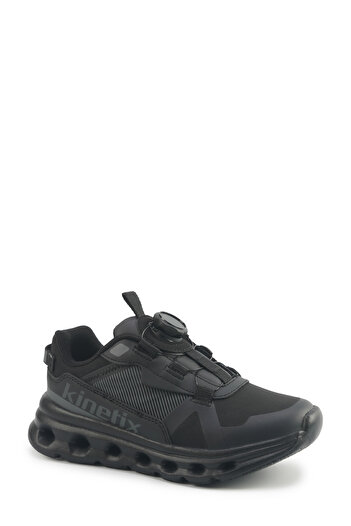 Kinetix Ergos F 5Pr Black Boy's Sports Shoes