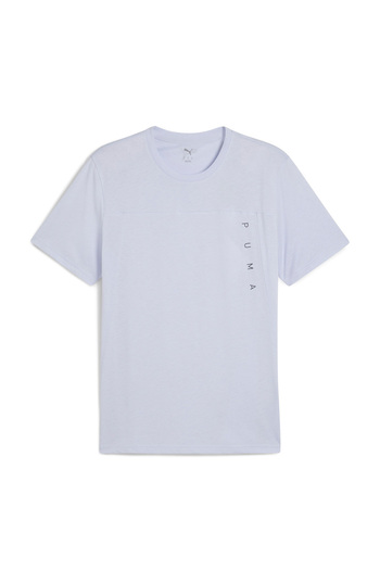 Puma M TAD TECH Triblend Tee MAVI- Erkek Kısa Kol T-Shirt