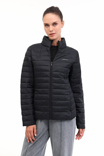 lumberjack Wb Padded 1Sn28 5Pr Black Women's Coat