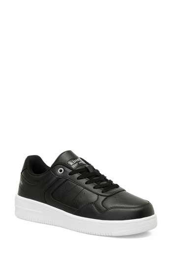 Kinetix Lowner Pu 5Pr Black Unisex Sneaker