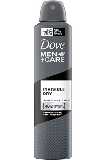 Dove Men's Deodorant Spray Invisible Dry X3