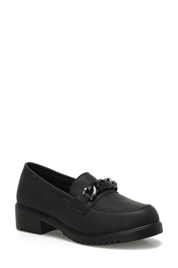 Polaris 165058.NZ5PR Siyah Kadın Loafer