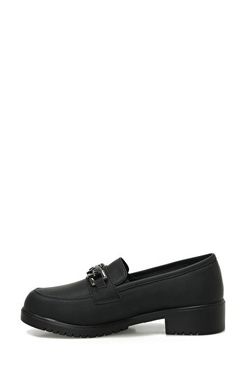 Polaris 165058.NZ5PR Siyah Kadın Loafer