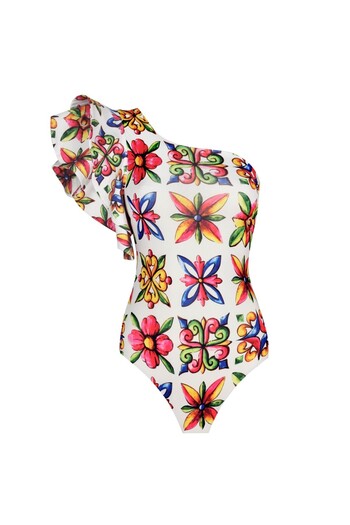 Nur Karaata Begonia Sicilia Swimsuit