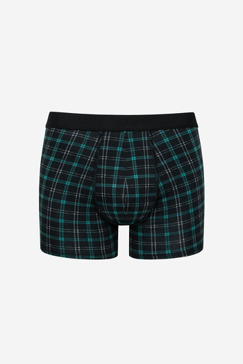 Penti Tartan 3lü Siyah Boxer