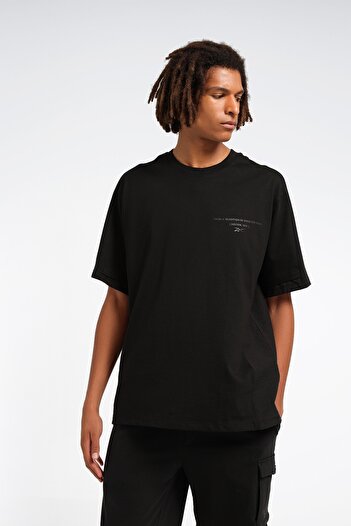 Reebok Ανδρικό κοντομάνικο μπλουζάκι BIRDIE TEE μαύρο