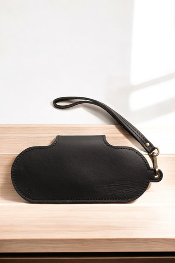 Modica Manila - Genuine Leather Eyewear Case |   Stylish and Durable Unisex Design with Hand Grip