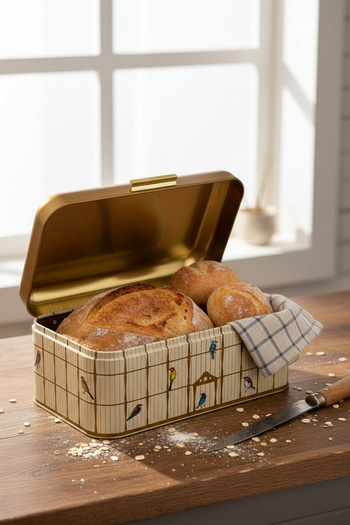 EVLE Metal Bread Basket, Bread Box - Metal Bread Bowl, Bird Cage Er061-t7