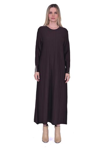 Invee Stick Knitwear Tunic Brown