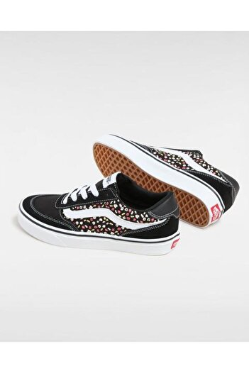 Vans Women's Black Brooklyn Ls Vn000D7Uf2B1 Sports & Casual Shoes Vn000D7Uf2B1-Blackflor