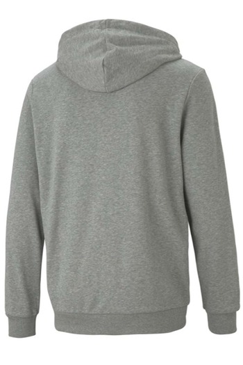 Puma ESS Small Logo FZ Hoodie TR 586704 Ανδρικό φούτερ με φερμουάρ ΓΚΡΙ