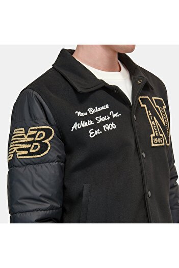 New Balance Lifestyle Black Men's Jacket Mnj3391-Bk