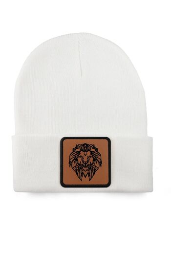 BlackBörk Біла шапка з логотипом Aslan