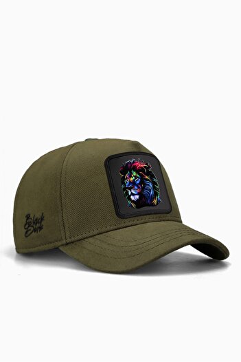 BlackBörk Kids Aslan Logo Khaki Children's Baseball Cap