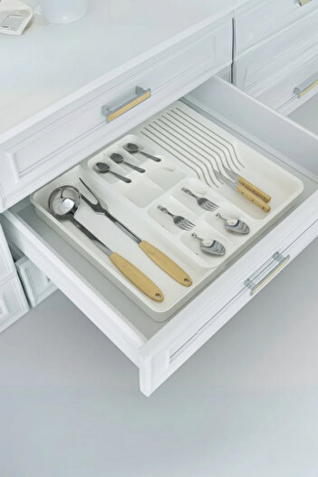 EVLE Expandable Cutlery & Knife Holder Set