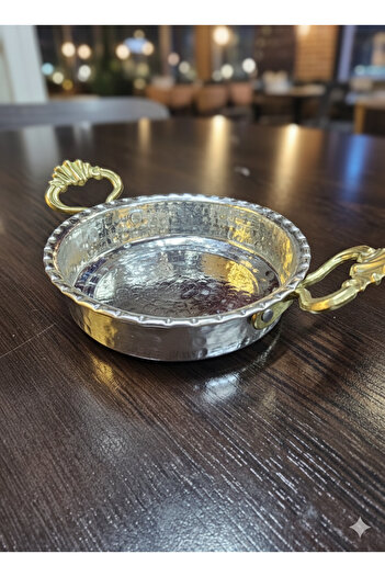 Zinnun Copper 3-Piece Tin-Coated Breakfast Snack Bowl 12 cm