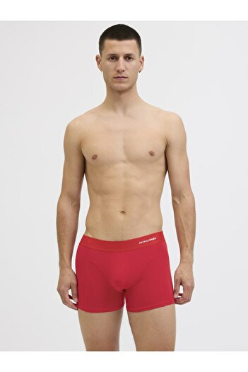 Jack & Jones Men's Black Jacnyjah Bamboo Trunks 3 Pack Sn Boxer 12281998-Black