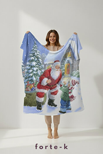Fortek Home Digital Printed Fleece Blanket - Tv Blanket - Fleece Blanket