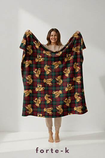 Fortek Home Digital Printed Fleece Blanket - Tv Blanket - Fleece Blanket