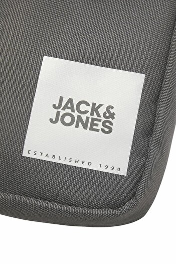 Jack & Jones Men's Gray Jacjamie Small Slingbag Noos Bag 12158443-Asphalt