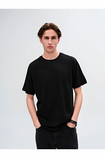 Ltb Regular Short Sleeve Black T-Shirt