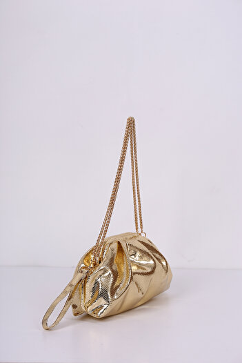 byFOX Fashion Gold Scholarship Crossbody Bag Width:30Cm Length:18Cm Width:7Cm