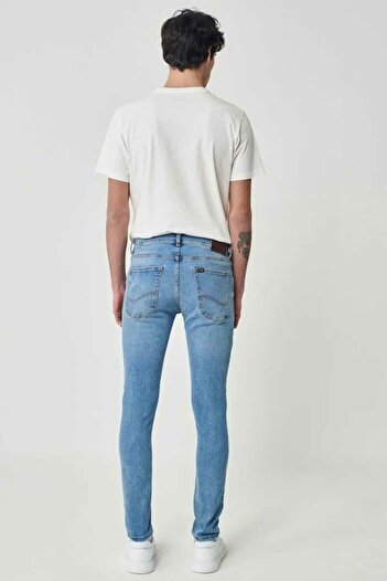Lee Ανδρικό παντελόνι μπλε Luke Jean Jean L719059XT-Midblue