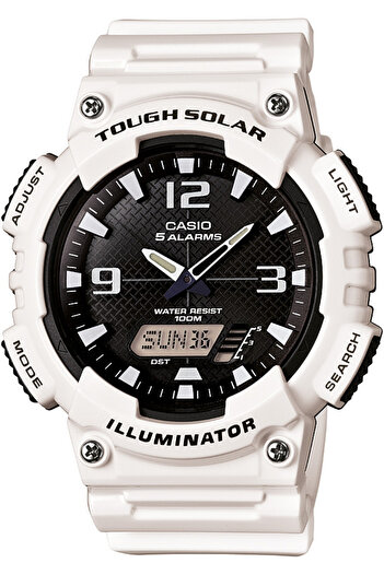 Casio Aq-S810Wc-7A Men's Analog/Digital White Watch