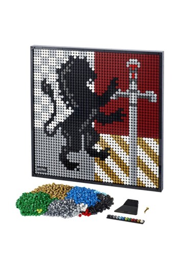 LEGO Art Harry Potter™ Hogwarts™ Crests Building Set 31201 (4249 Pieces)