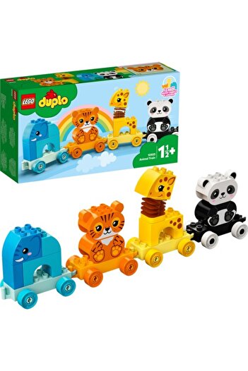 LEGO ® DUPLO® My First Animal Train 10955 - Pull-Out Animal Toy for Toddlers (15 Pieces)