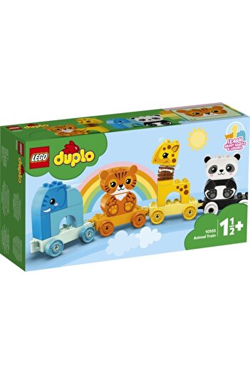 LEGO ® DUPLO® My First Animal Train 10955 - Pull-Out Animal Toy for Toddlers (15 Pieces)